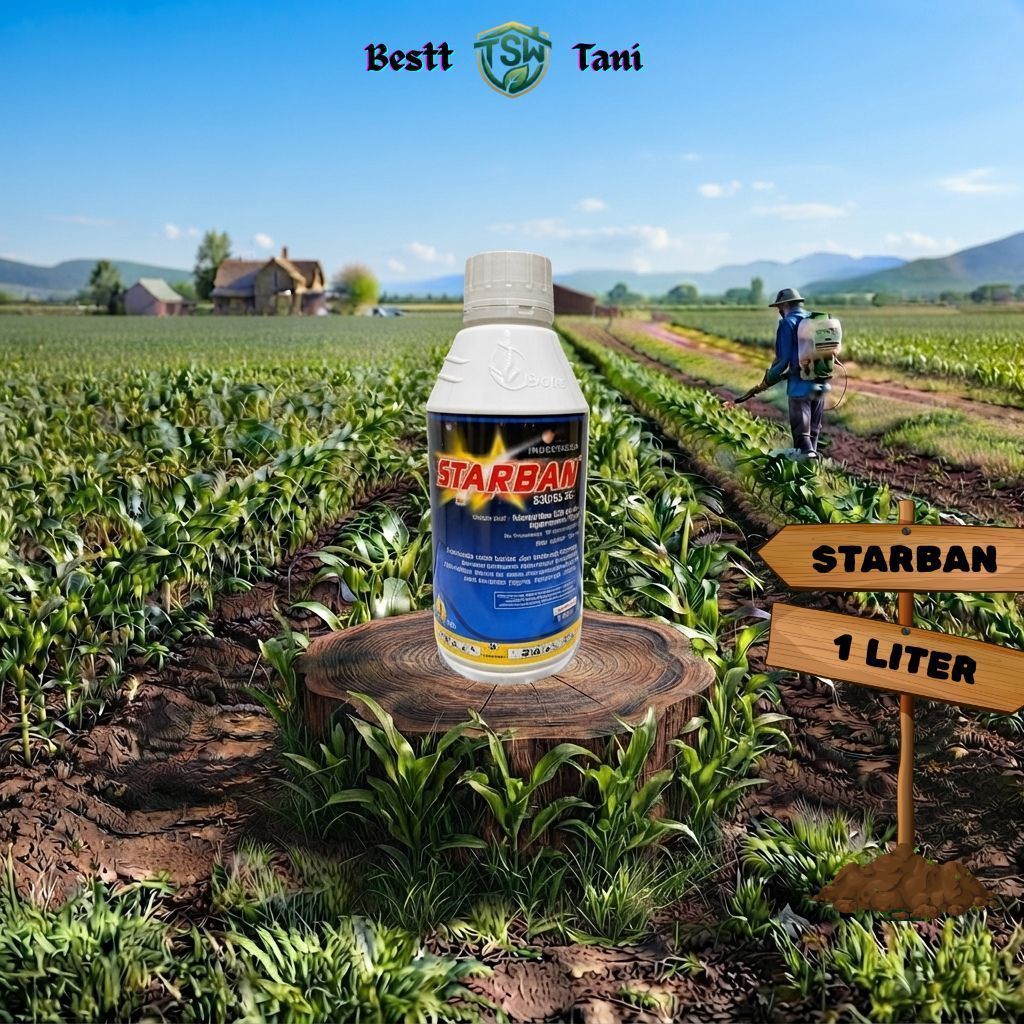 STARBAN 1 LITER / STARBAN 585EC 1 LITER /  STARBAN PEMBASMI HAMA