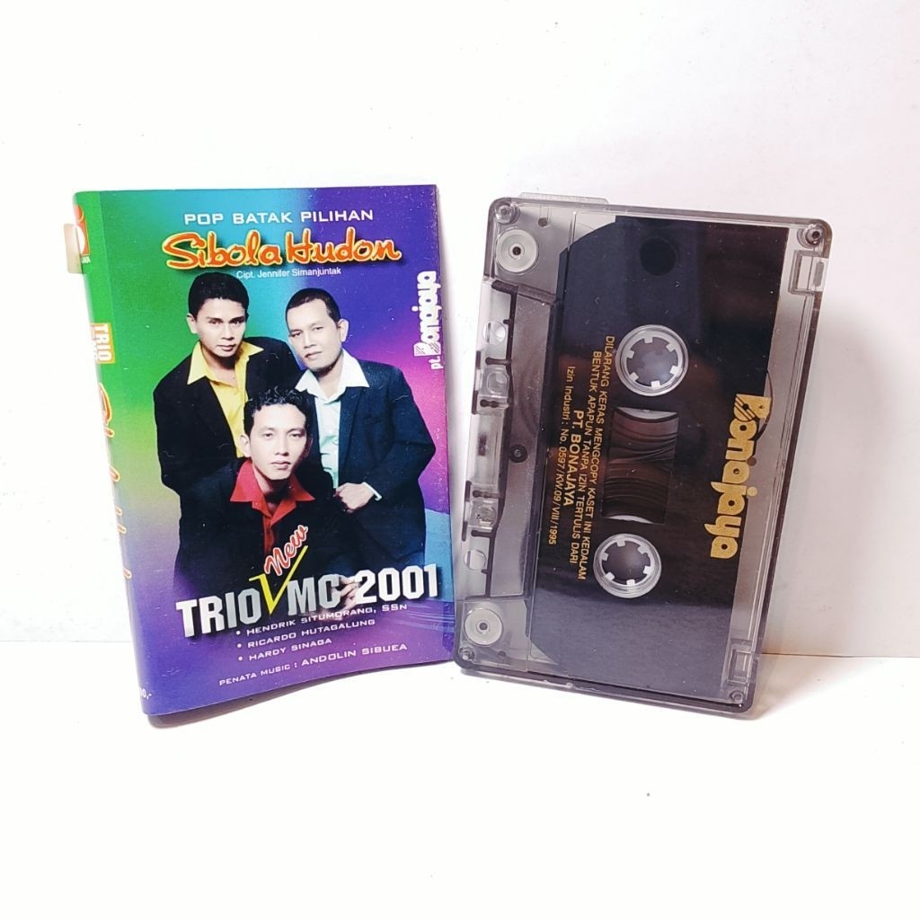 Kaset Pita Pop Batak Pilihan Sibola Hudon - Trio New MC 2001, Hendrik Situmorang, Richardo Hutagalun