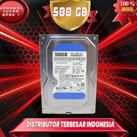 HARDISK 500GB SATA 3,5" INCHI -HDD 500GB PC CPU BARU 0 DAYS