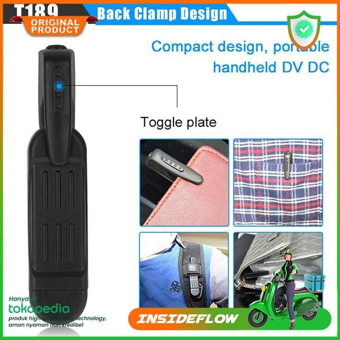 Kamera Pengintai Mini Tersembunyi / Spy Cam Kecil / Mini Camera CCTV