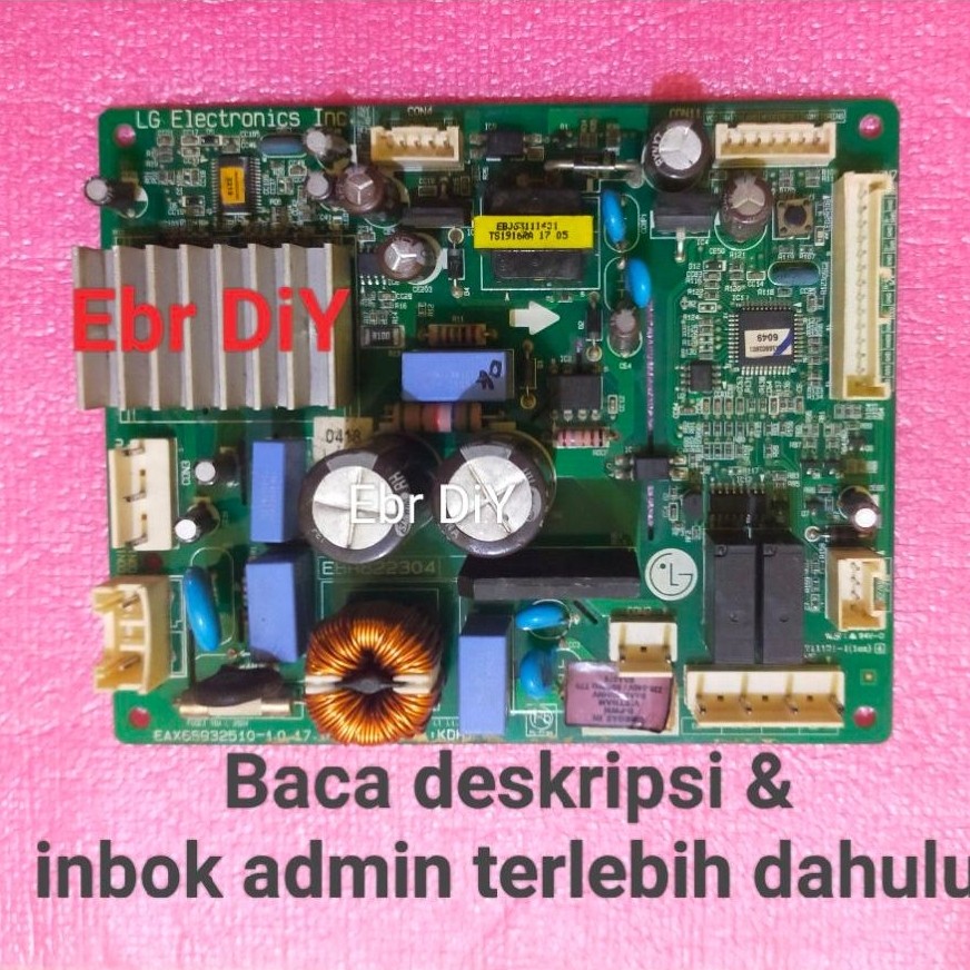 Ebr822304  0418  Modul kulkas lg inverter 2 pintu  Modul lg inverter 2 pintu  Modul lg 2 pintu inver