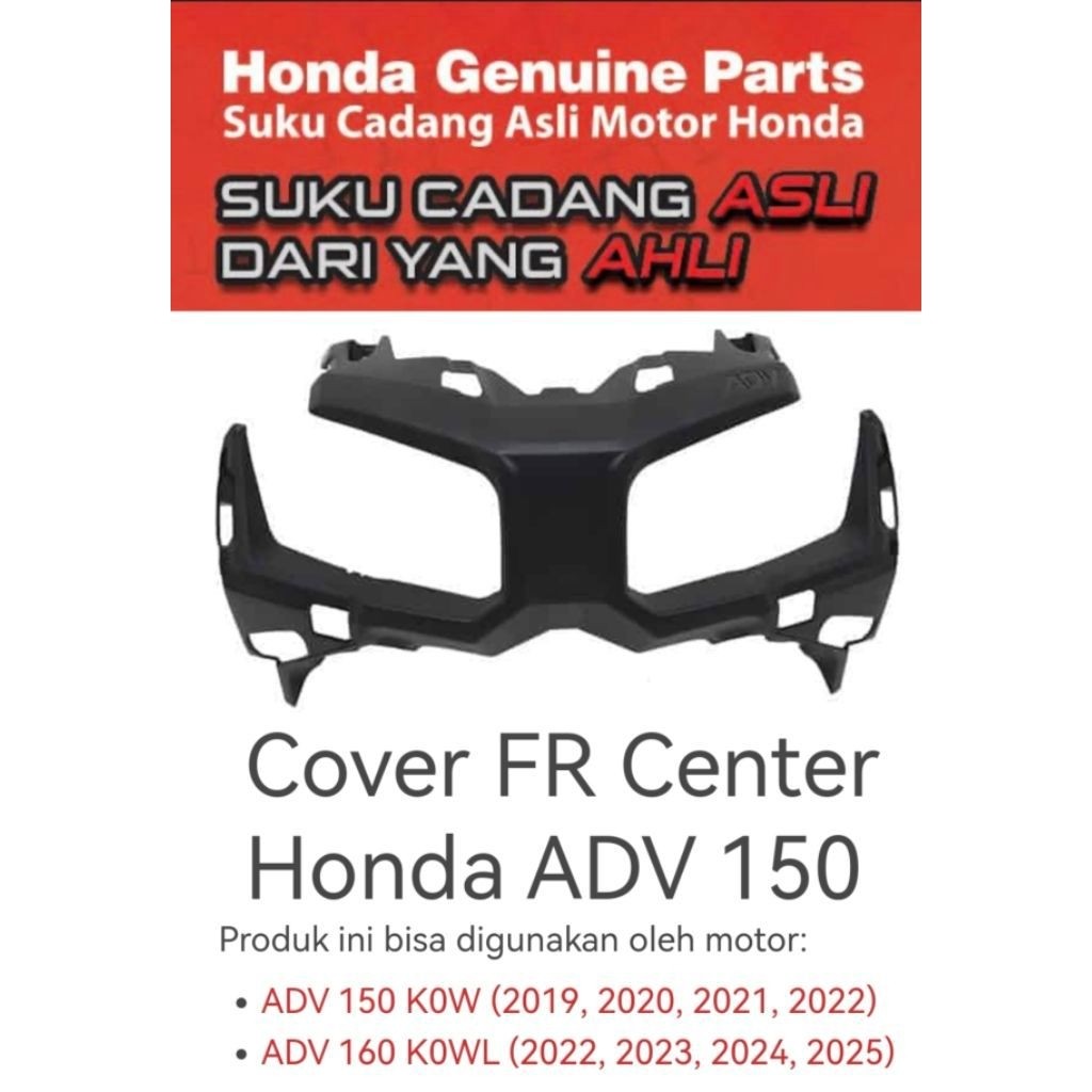 64503K0WN00 Cover FR Center Honda ADV 150
