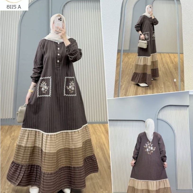 GAMIS SEMUT TERBARU GAMIS WANITA SYAINA BY SEMUT ORIGINAL
