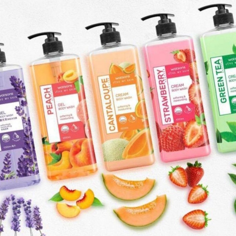 SABUN MANDI CAIR WATSON 1LTR/1000ML BANYAK VARIAN