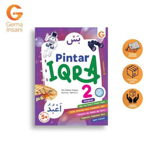 Boardbook Anak - Pintar Iqra 2