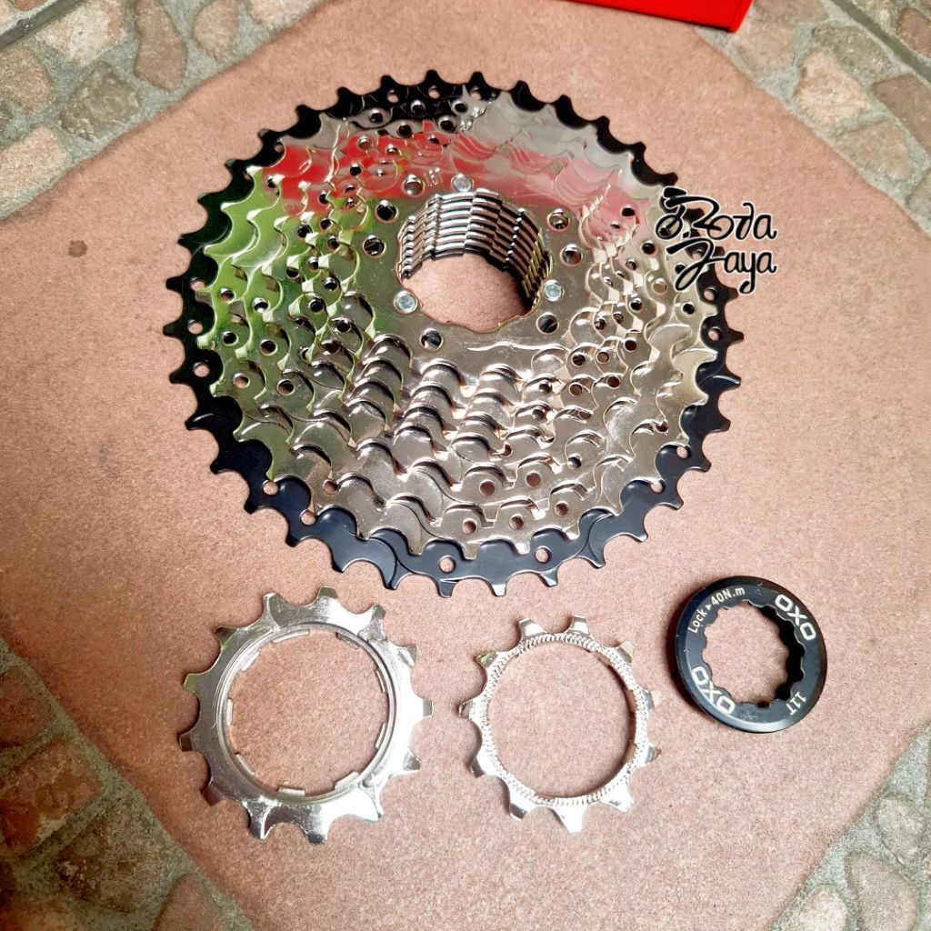 SPROCKET CASSETTE OXO 10 speed 10sp 11T-36T