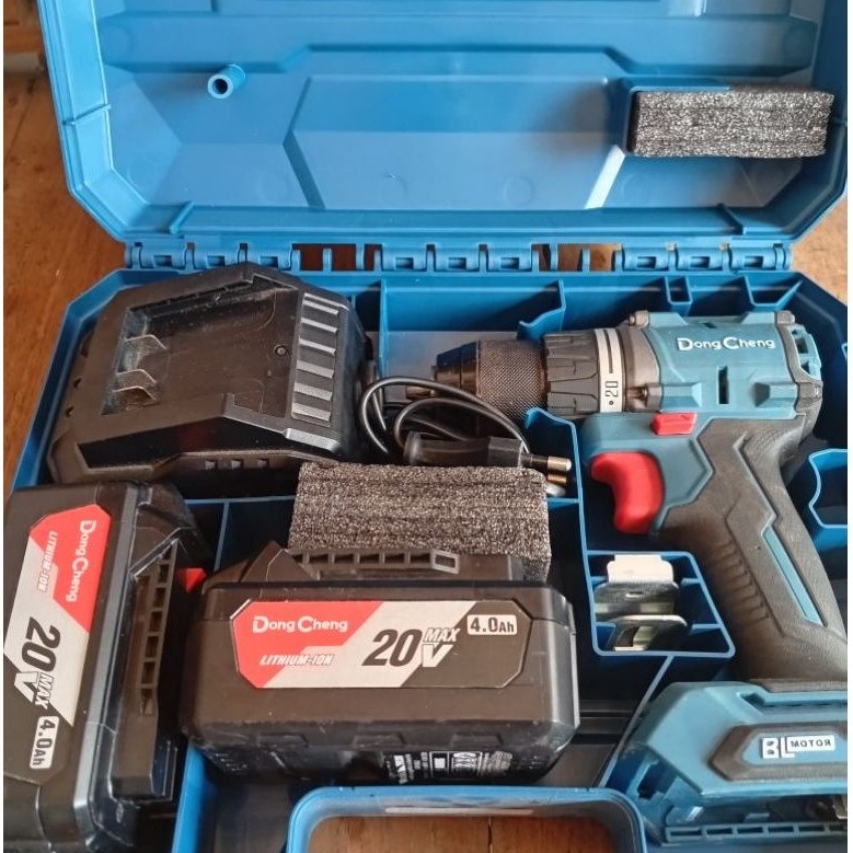 Bor cordless dongcheng dcjz 2060 second