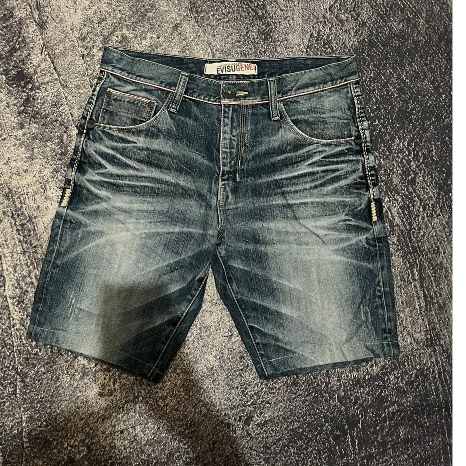 celana jeans evisu pendek
