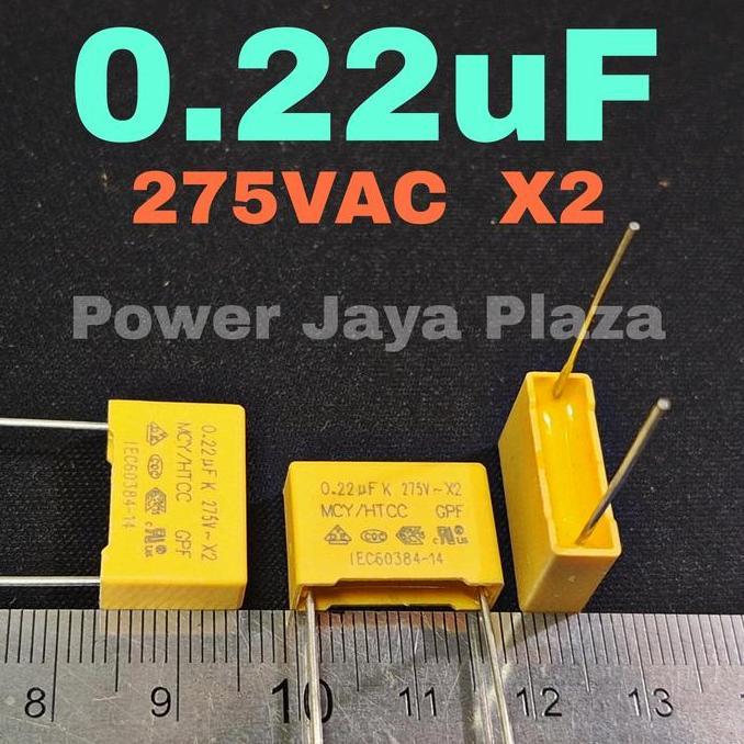 CAPACITOR 0,22UF 220N 220NF 0.22UF 275V 275VAC PJP79