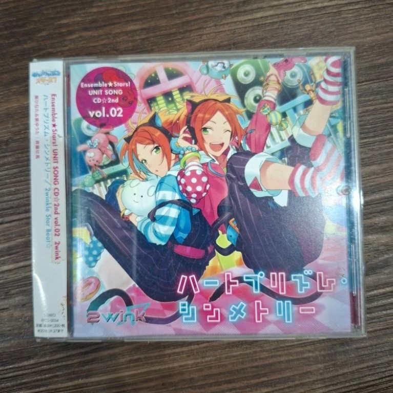 CD Ensemble Stars UNIT SONG CD 2nd vol.02 2wink Album Lagu Anime