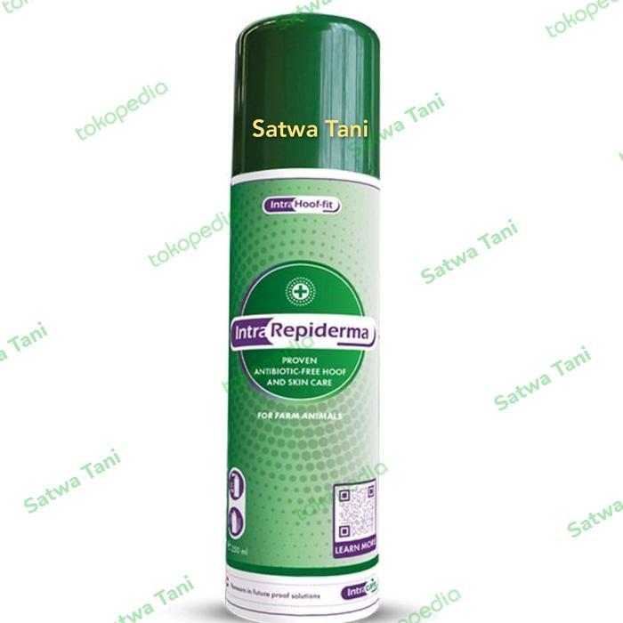 intra repiderma spray 250 ml obat luka ternak/hewan