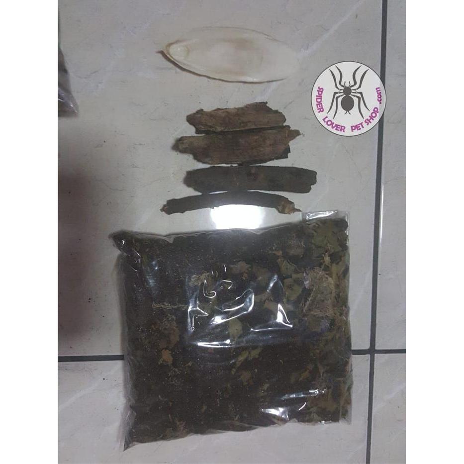 Substrate Isopoda / bioactive katak / tarantula dll - 1 kg