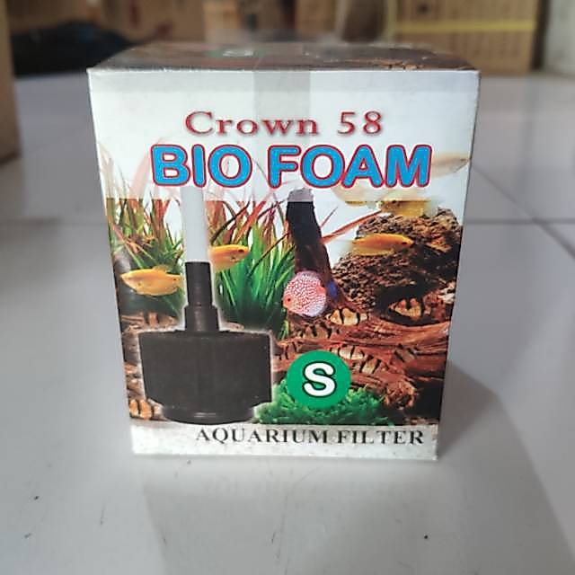 Biofoam aquarium filter size S M internal filter biofoam