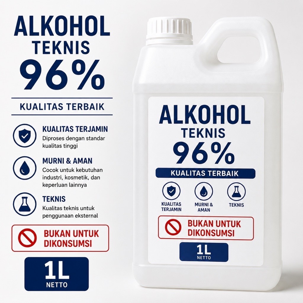 etanol 96% teknis 1L