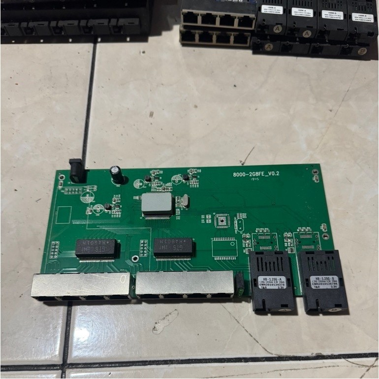 Media converter 2Fo 8LAN