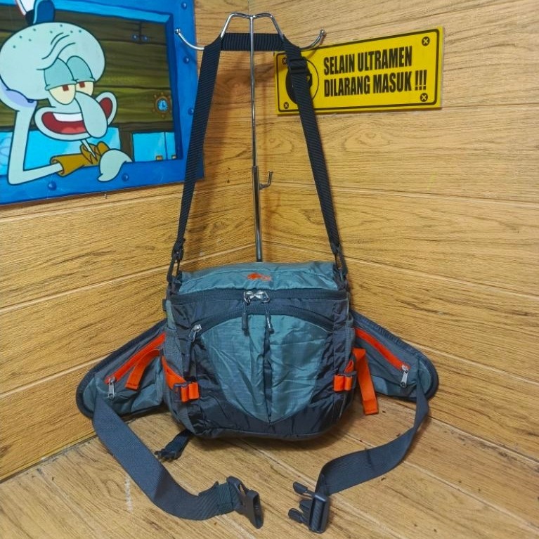 Tas slempang punggung outdoor kolon sport second original