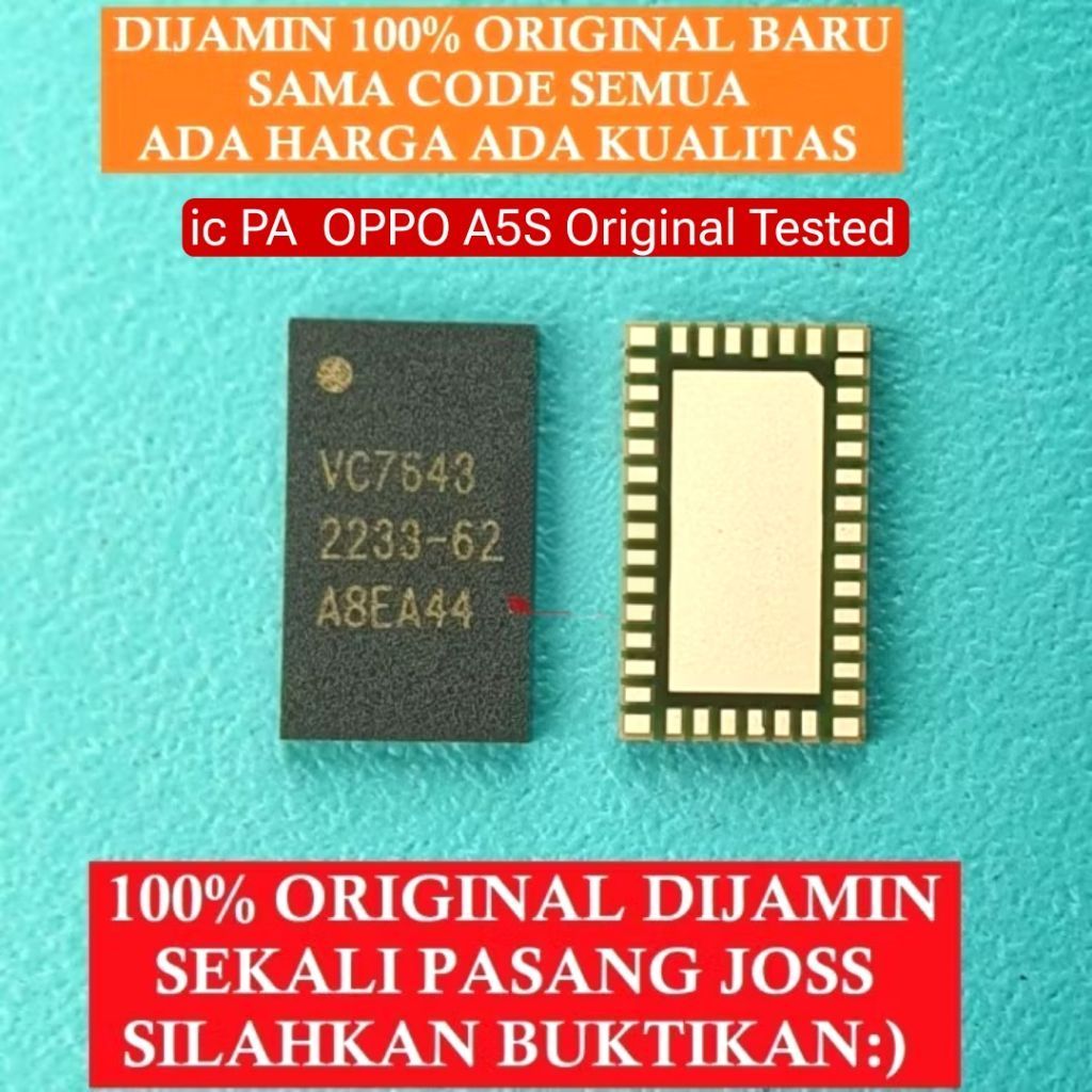 IC PA VC7643-62 / IC OPPO A5S ORIGINAL TESTED