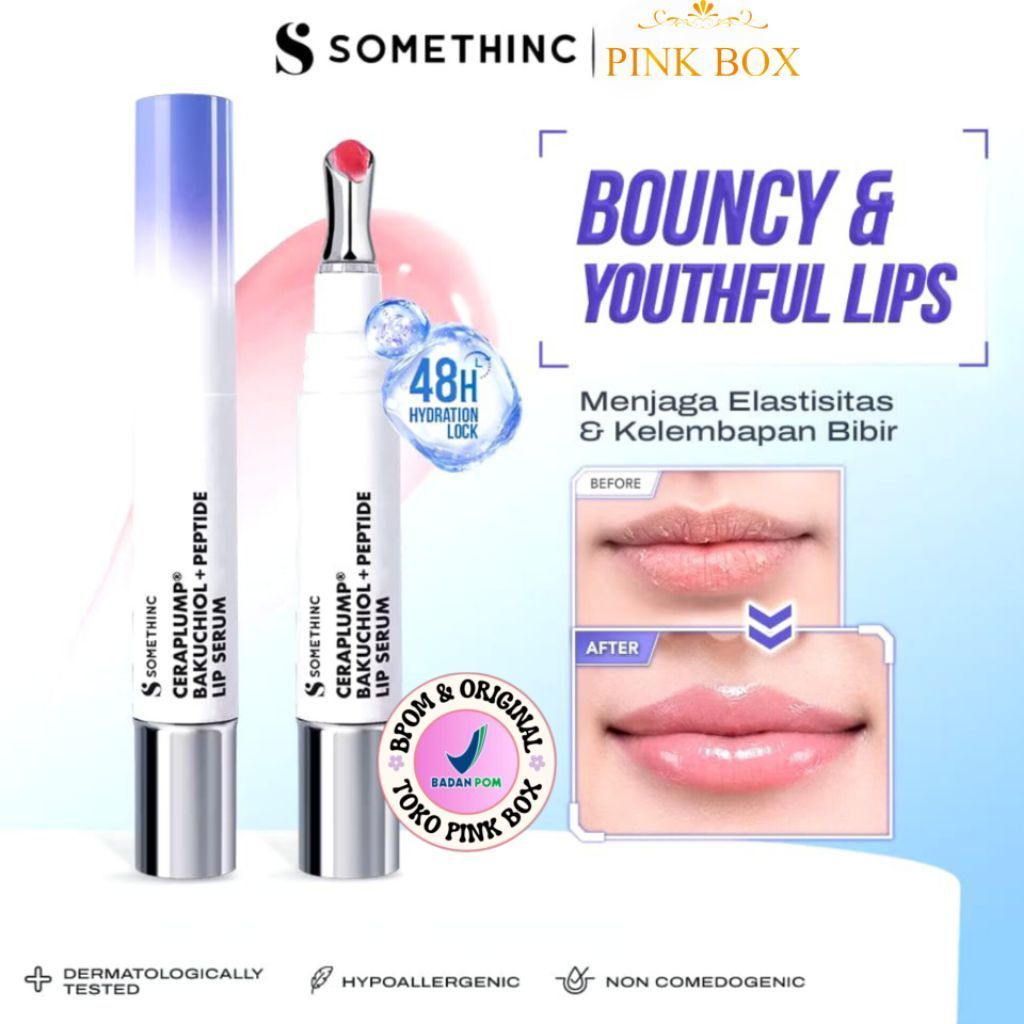 [PINKBOX] Somethinc Ceraplump Bakuchiol + Peptide Lip Serum