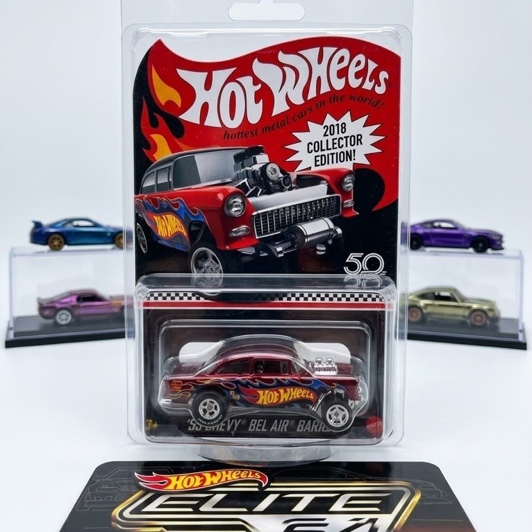Hot Wheels 55 Chevy Bel Air Gasser 2018 Collector Edition