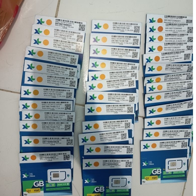 perdana XL siap pakai
