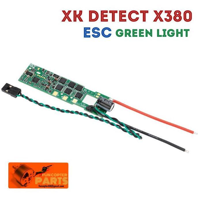 XK DETECT X380 PARTS ESC GREEN LIGHT FCP