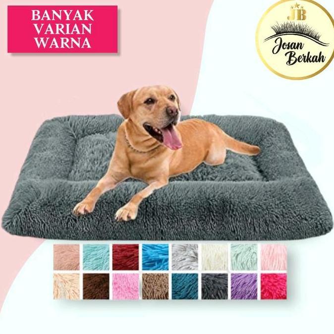 QATRASUN Tempat Tidur Kucing Anjing Kelinci Raksasa (70cm x 70cm) Halus Lembut Serta Hipnotis