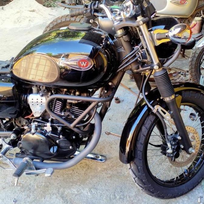 Kawasaki W175 Part crasbar engine guard Kawasaki w175 se w175 tr