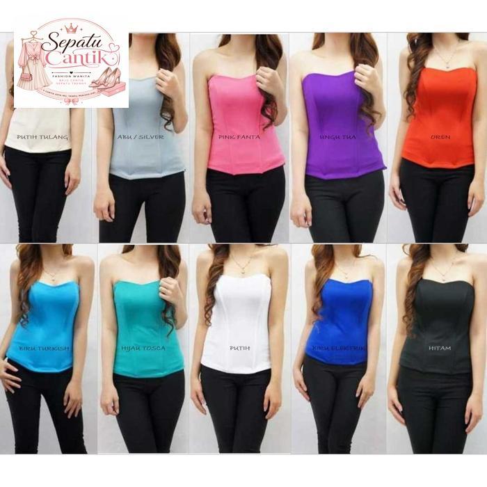 Bustier Kamisol Kemben Longtorso Korset Dalaman Kebaya / Longtorso Kaos Dalaman Kebaya