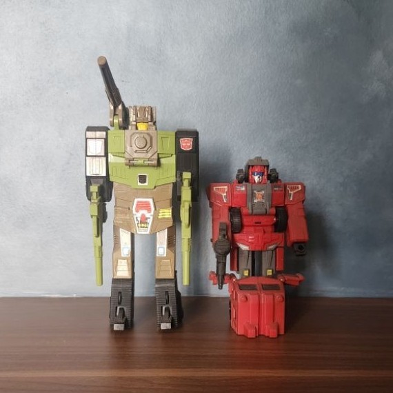 Transformers G1 Hardhead + G1 Hosehead set