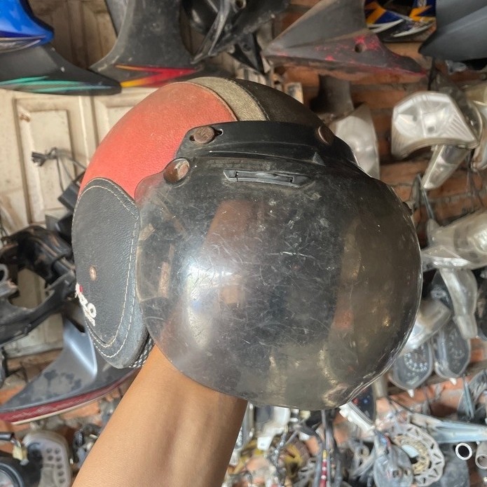 jual helm Bogo second bekas siap pakai
