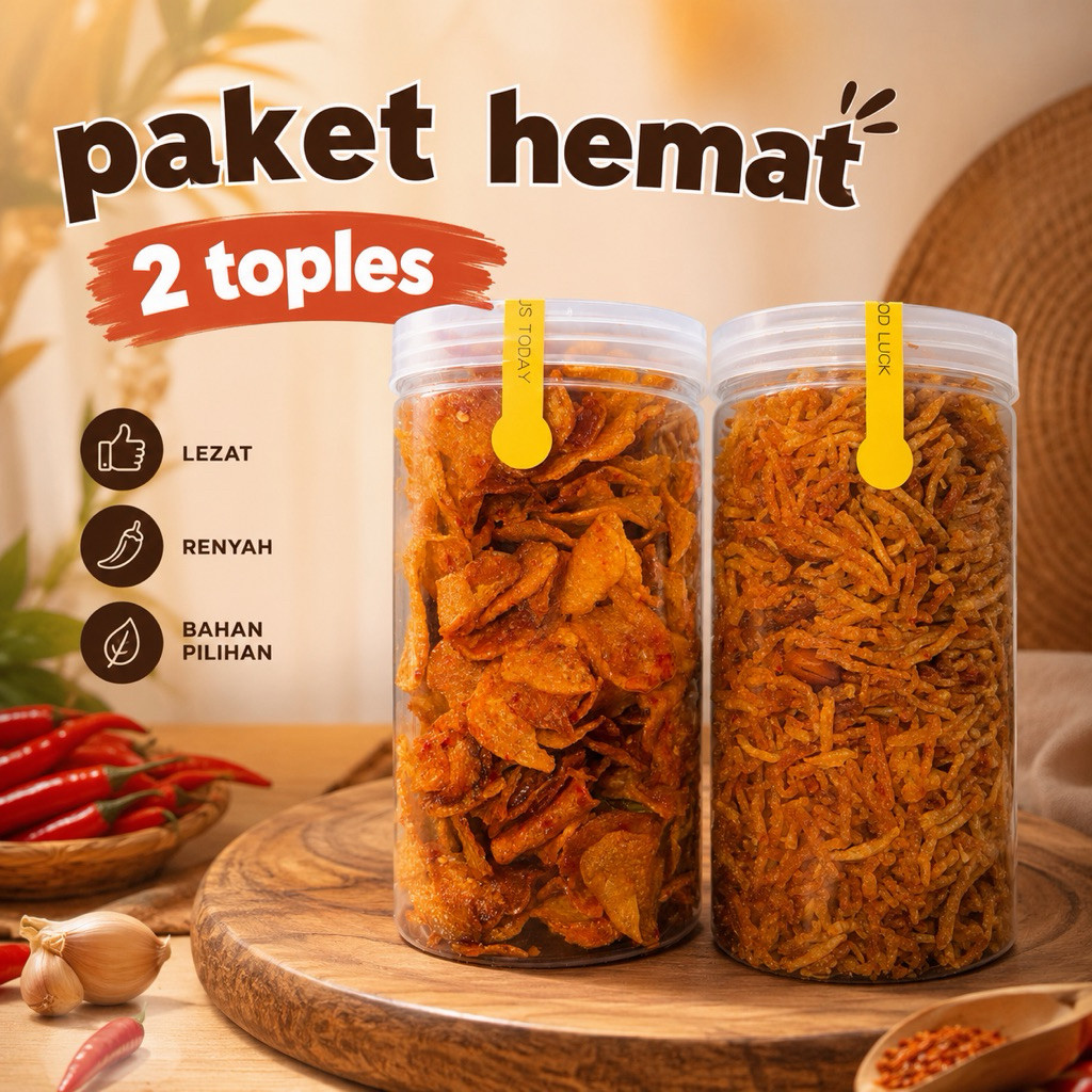 Kentang Mustofa Pedas Manis Renyah Serut & Bulat | MEDAN SNACK KUY