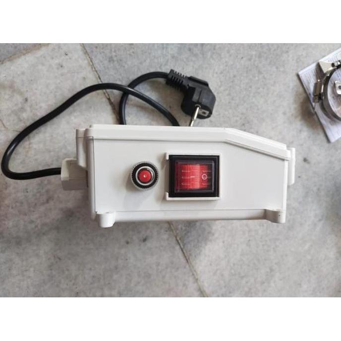 MAXPUMP Panel Control Kontrol Box Pompa Air Satelit Submersible Pump 1HP 0.75Kw 220V 8A dengan Kapas