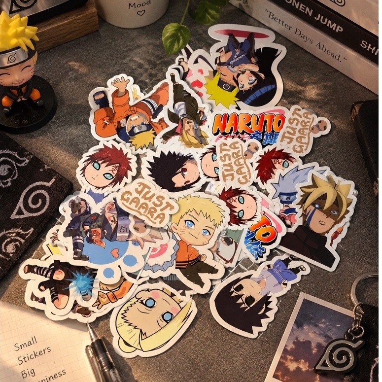 Sticker Anime Kawaii | Stiker Karakter Anime Cute & Lucu