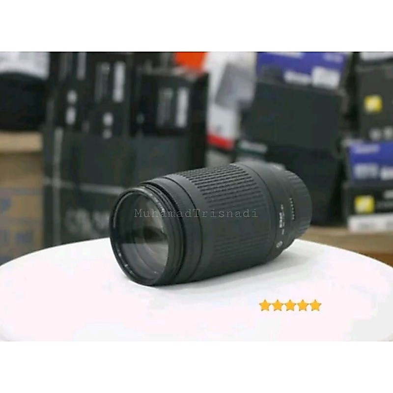 Lensa Tele Nikon 70-300mm For DSLR Nikon Hitam Murah