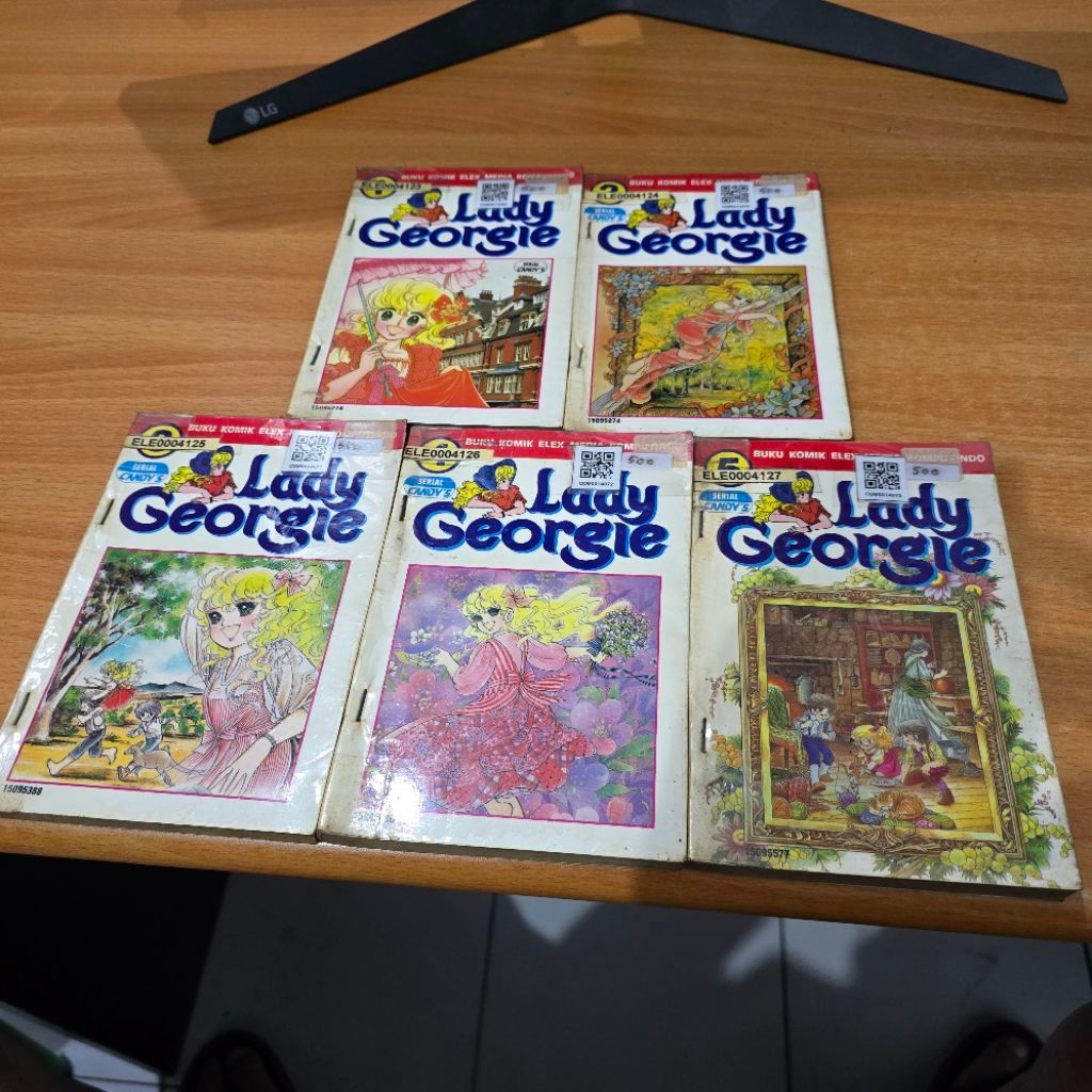Bundle Komik Lady Georgie Volume 1-5 Preloved