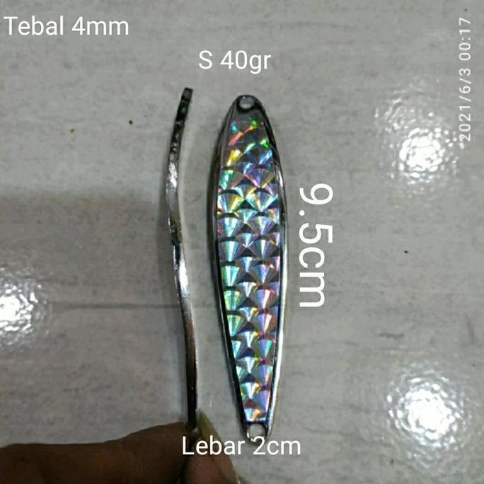 (Masterpiece) lure casting 40gr spoon S umpan casting killer
