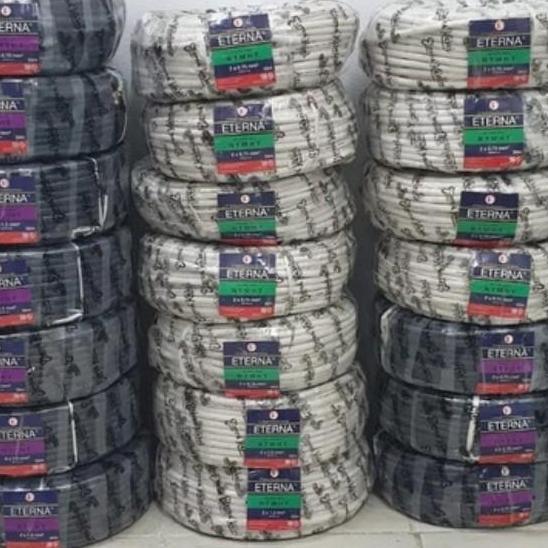 Kabel Eterna Nymhy 4X2,5 4X2.5 4 X 2,5 4 X 2.5 Eterna 50M 50 Meter Putih