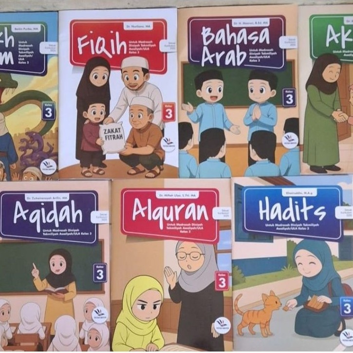 Buku MDTA/MDTU Kelas 3 Kurikulum th 2025
