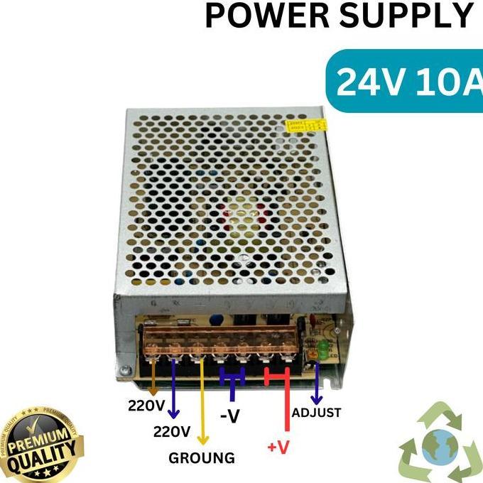 Power Supply 24V 10A / Psu 24V 10A Smps Trafo Switching Power