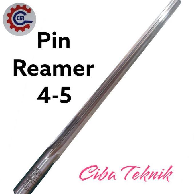 Pilihan - Reamer Tirus 4Mm /Taper Pin Reamer 4-5Mm Okazaki Jepang