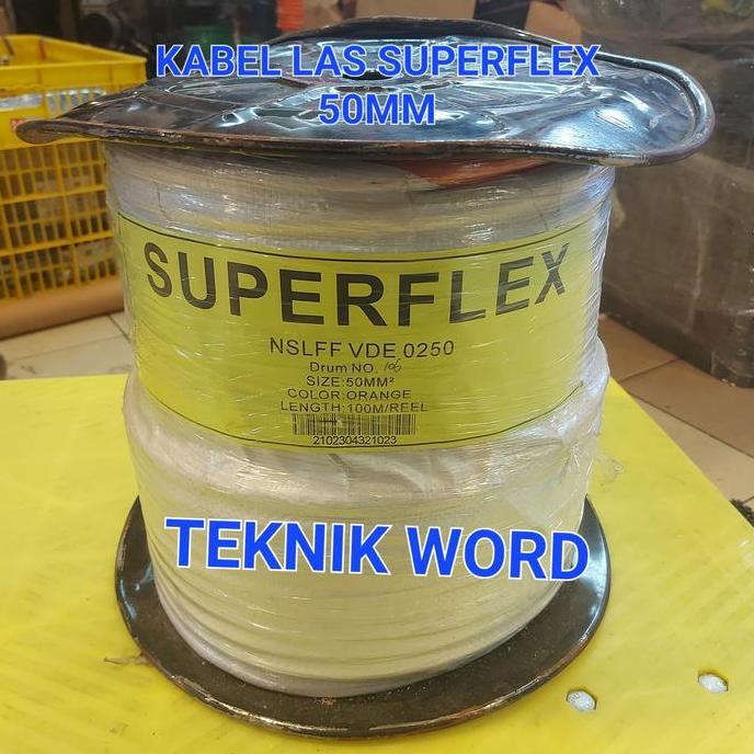 Kabel Las Superflex 50Mm / Welding Cable 50Mm Superflex