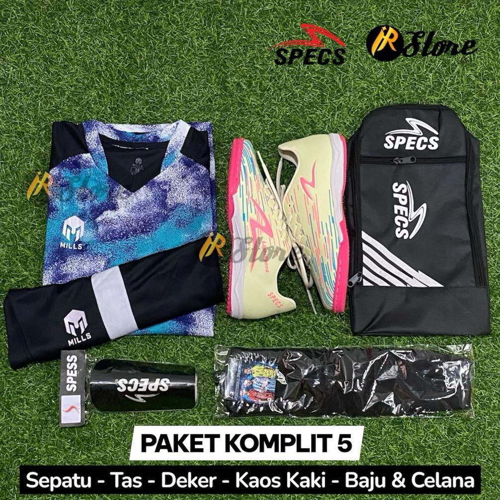 KOMPLIT SEPATU FUTSAL LIGHTSPEED REBORN SEPATU / TAS / DEKER / KAOS KAKI / BAJU & CELANA Diskon