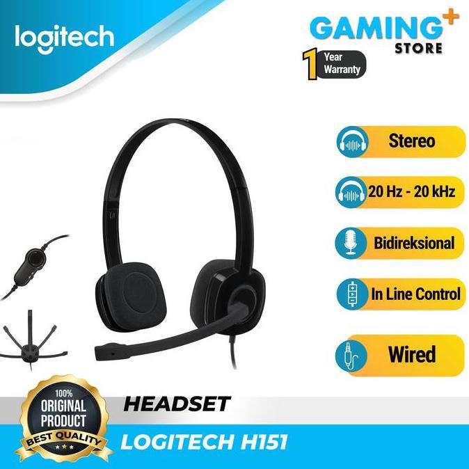 Logitech H151 / H 151 Stereo Headset