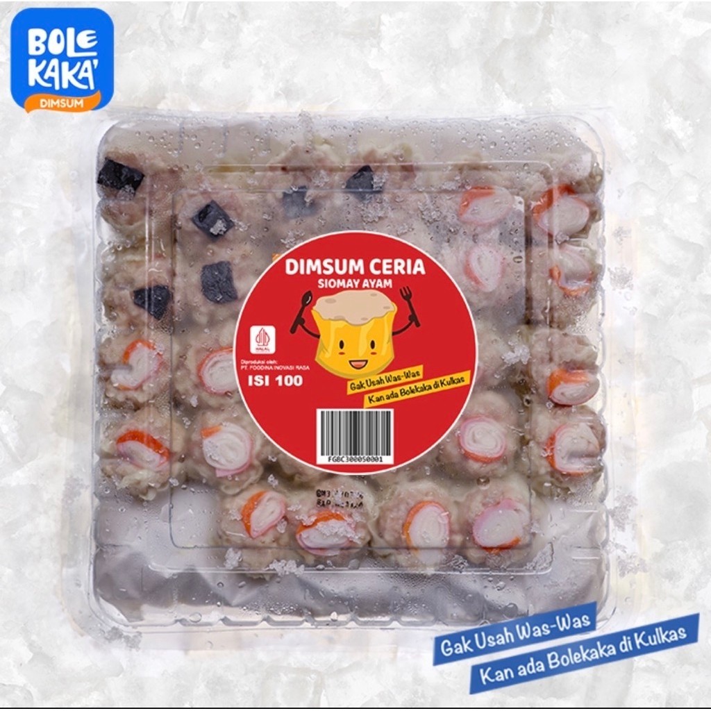 Dimsum Ceria 49 - Dimsum Bolekaka isi 50pcs