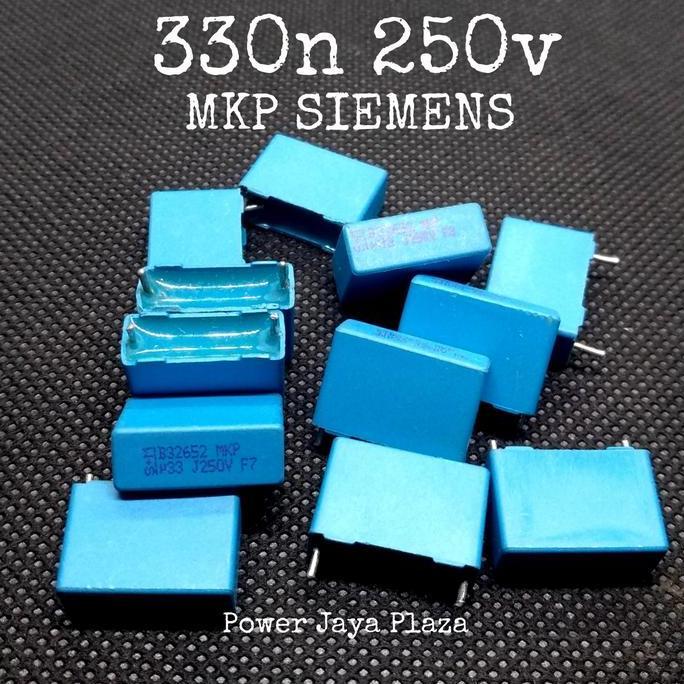 KAPASITOR 0,33UF 330N 250V MKP ORIGINAL SIEMENS PJP79
