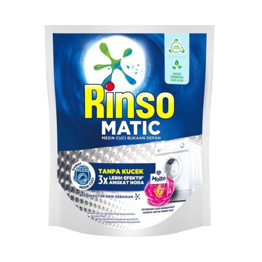 Rinso Matic Front Load Deterjen Cair 1450 gr