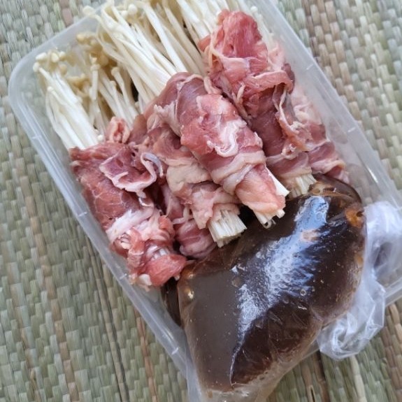 ENOKI BEEF ROLL/DAGING ENOKI/ DAGING ROLL ENOKI