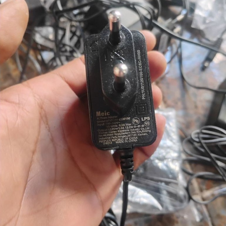 Adaptor MEIC 12v 1a Original Untuk Modem