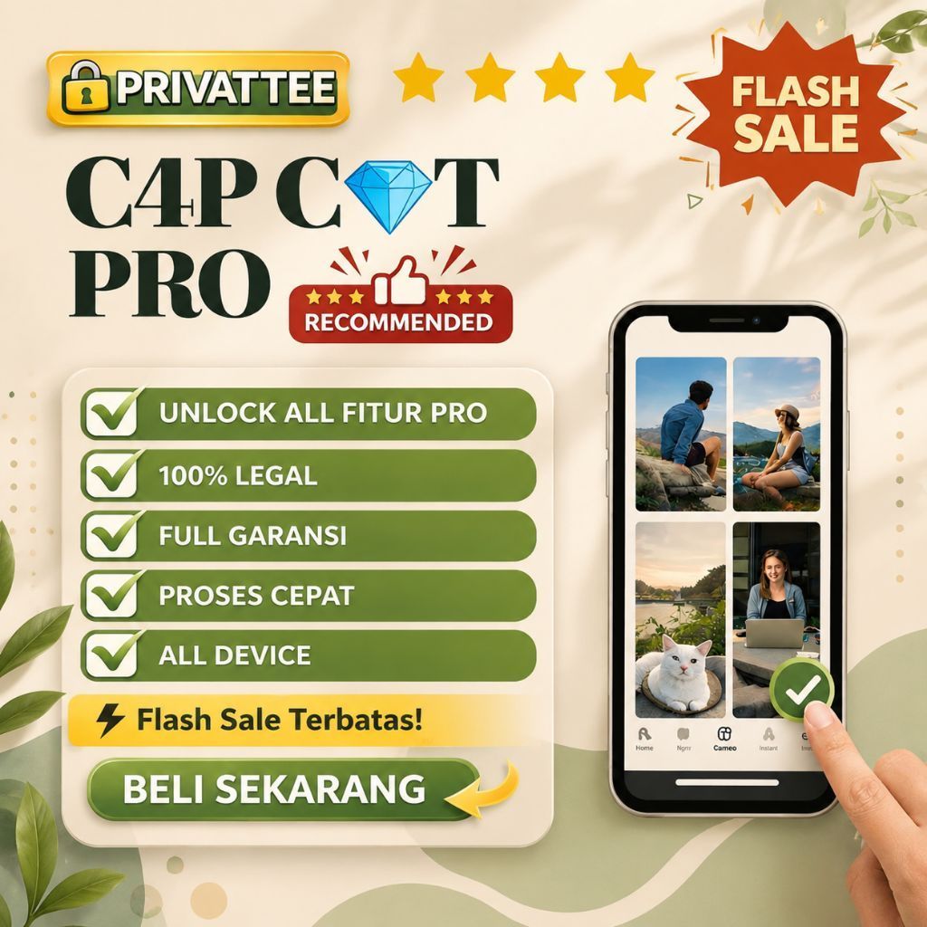 10.000+ FULL TEMPLATE CAPCUT PRO PRIVFAT FITUR PRO GARANSI