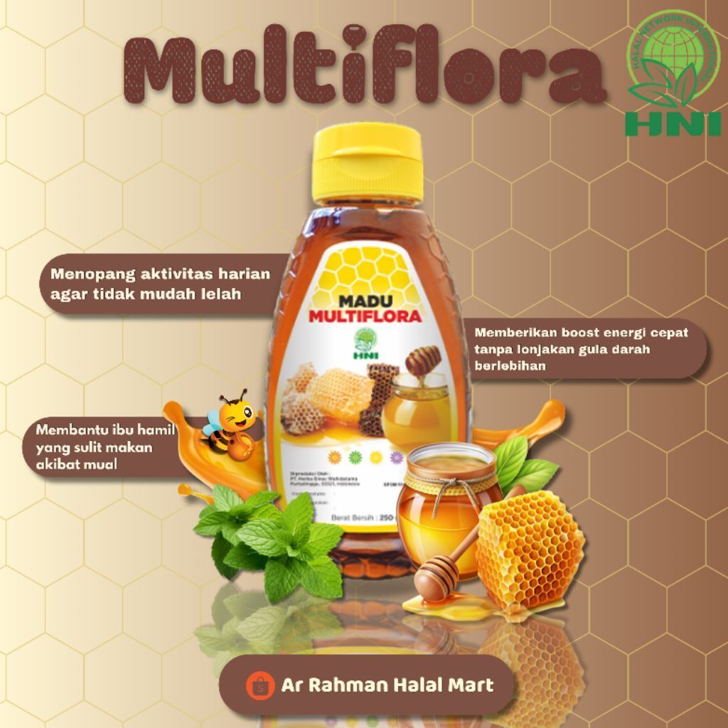 Madu Multiflora HNI HPAI